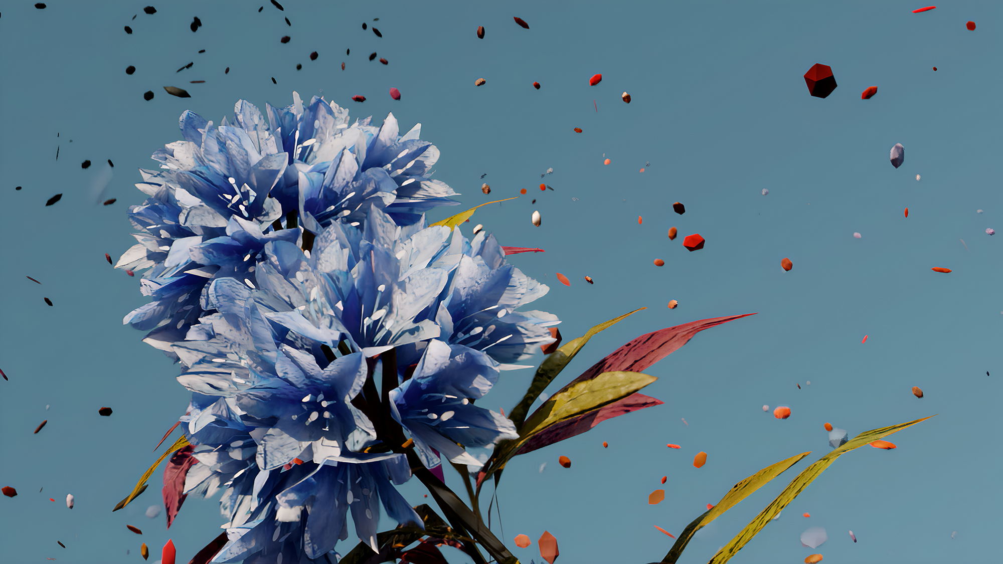 video installation and media art - Desert Bloom - by Yoon Chung Han